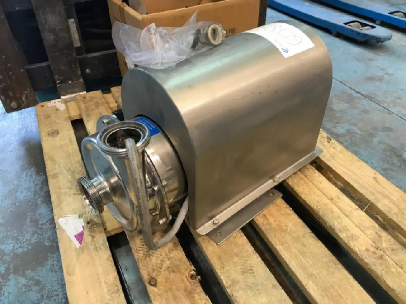 Pompe centrifuge en acier inoxydable rénovée_0