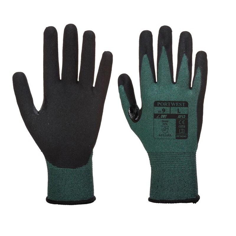 Portwest - Gants anti-coupures de niveau B Jauge 18 avec paume en nitrile sablé DEXTI CUT PRO http://carbonn.Fr/img/co/280.Jpg Taille 7 - 50361082780_0