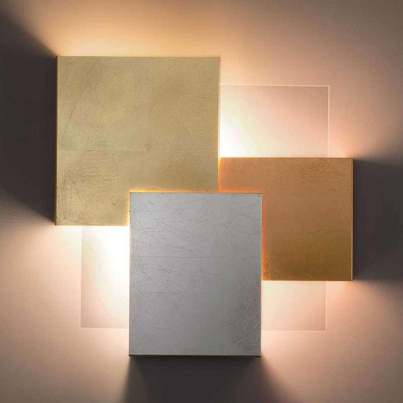 LAM APPLIQUE LED GUSTAV 8060/A05 DORÉ/ARGENTÉ/CUIVRÉ