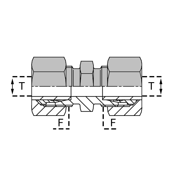 Raccords à bague - Union double - LUMM000006 - UMM 06L NE, 6.0mm_0