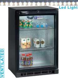 Refroidisseur de bouteilles - 1 porte - 124 litres - Capacité 96 bouteilles ou 161 canettes - Thermostat mécanique +2° à +9°_0