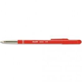 REYNOLDS STYLO À BILLE POINTE MOYENNE ENCRE ROUGE CORPS PLASTIQUE COULEUR À CAPUCHON 048