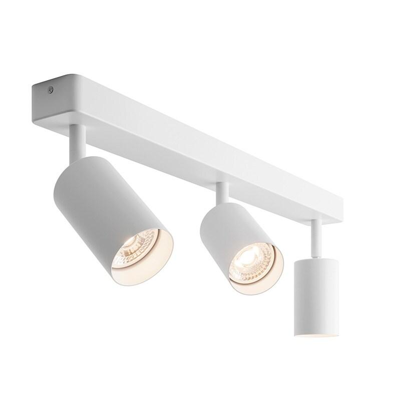 ROSSINI ILLUMINAZIONE Applique Et Plafonnier Manuka 3 Éléments Linéaires - Blanc, Structure Métallique, Raccordement Gu10, Ip20, 50W, Installation_0