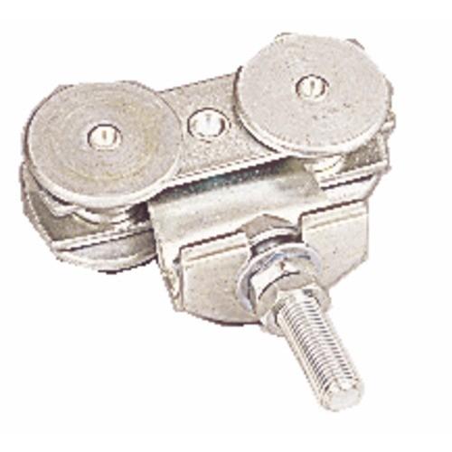 ROULETTE À BOULON DOUBLE POUR PORTE COULISSANTE - CHARGE 150 KG ROB