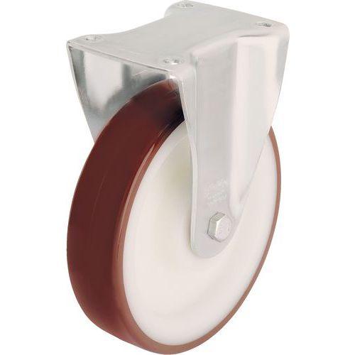 ROULETTE FIXE POLYAMIDE D=150MM F=400KG - MANUTAN COLLECTIVITÉS