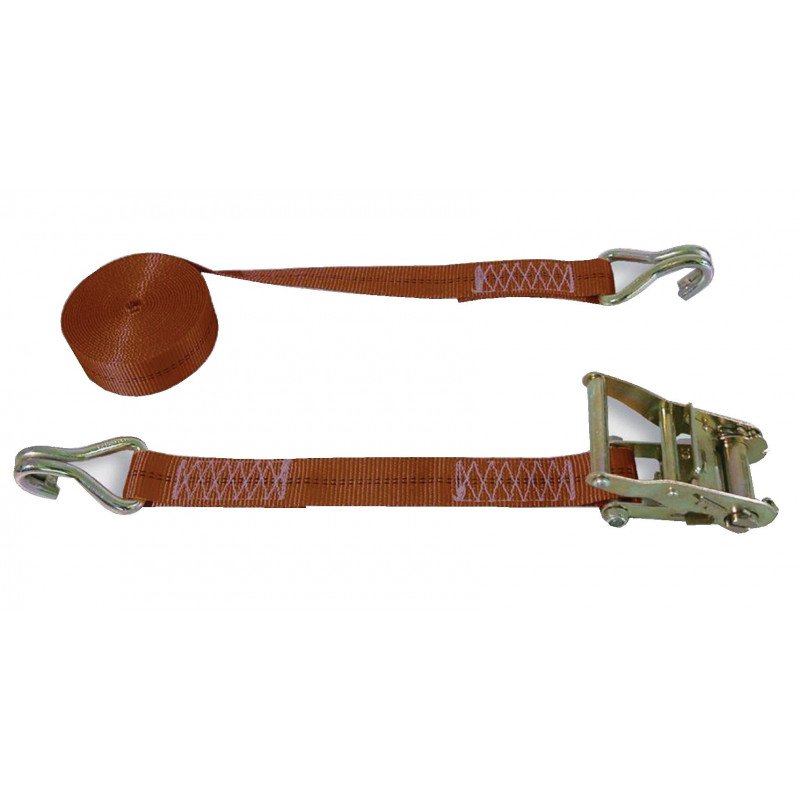 SANGLE D'ARRIMAGE À CROCHETS RAPPROCHÉS 2T ORANGE 6M X 35MM - MURTRA - NP2000/56-6