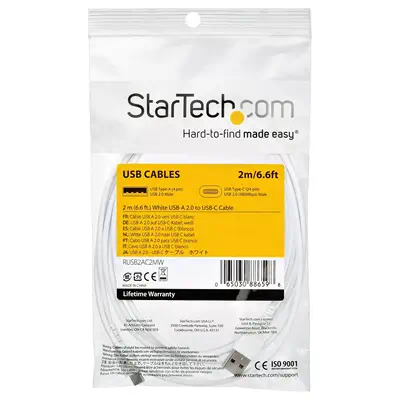 StarTech Cble de Charge Rapide USB-A vers USB-C de 2m_0