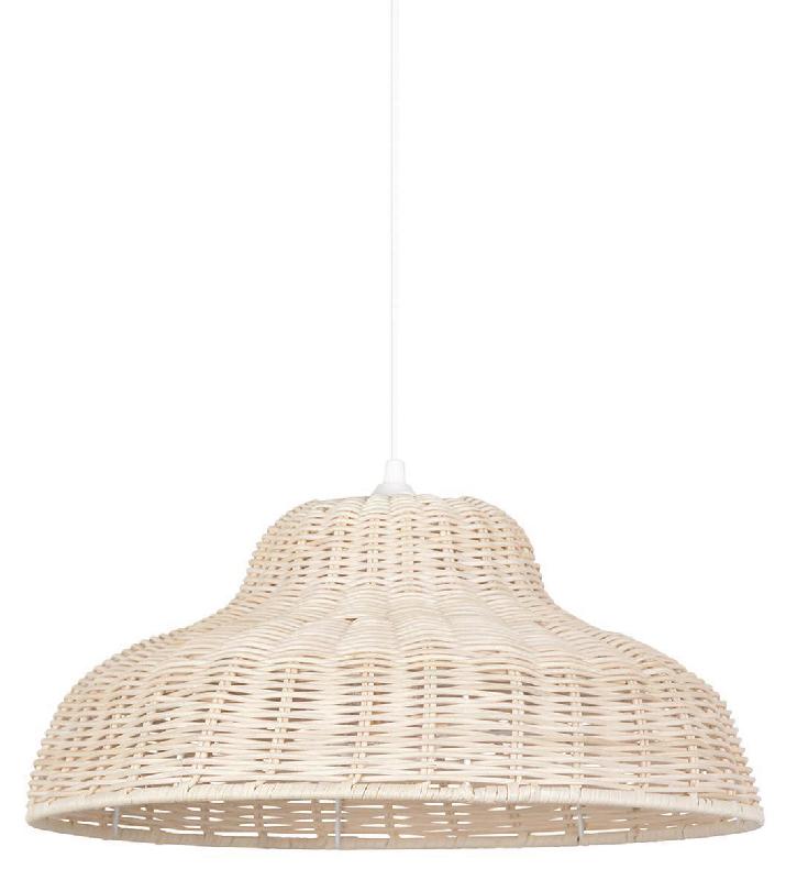 SUSPENSION ROTIN SAMENA Ø38 CM NATUREL COREP - MANUTAN COLLECTIVITÉS