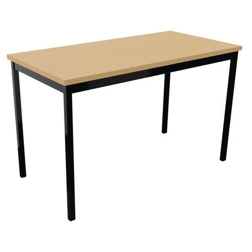 TABLE DE RÉUNION TREFF 120 X 60 HÊTRE / NOIR