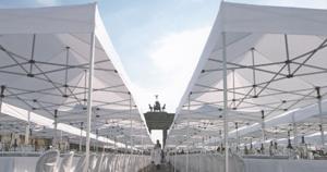 Tente pliante - système compact et rapide à monter - A.tent.o_0