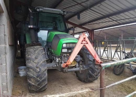 Tracteur agricole Deutz Fahr Agrotron K 420 - 110CV - 2011 - 36230 - 4RM - Bon état_0