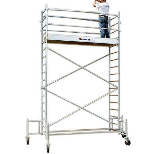 ECHAFAUDAGE ROULANT ACIER JUNIOR 250 PLANCHER 530M_03142053 - TUBESCA-COMABI