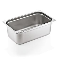 Bac GN 1/1 en Acier Chrome 28 L H 200 mm Was Germany - acier 9011 200_0