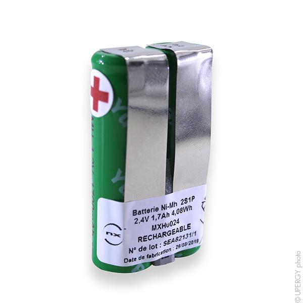 BATTERIE NIMH 2X AA 2S1P ST1 2.4V 1.7AH T2_0