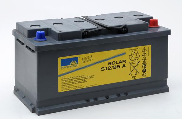 BATTERIE PLOMB ETANCHE GEL SOLAR S12/85A 12V 85AH AUTO_0