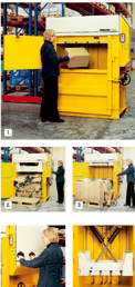 Compacteur - presse à balles 4 x 16 avec deux vérins à cisailles et grande ouverture_0