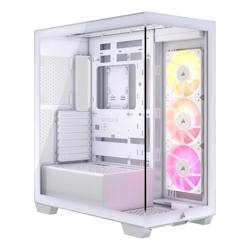 Corsair 3500x Argb Mid Tower Pc Case, White - 0840006686064_0
