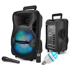 Enceinte Karaoke SONO DJ KoolStar autonome Mobile sur Batterie 8