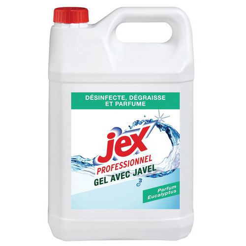 JEX PROFESSIONNEL GEL AVEC JAVEL - BIDON 5L