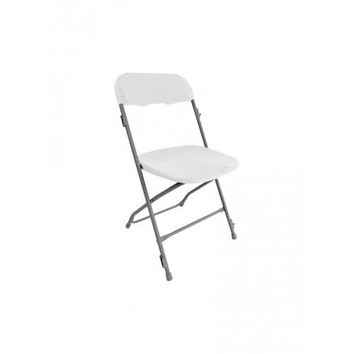 Lucy - chaise pliante - vif furniture - gris/blanc_0