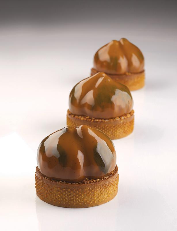 Moule silicone Marron décoration tarte Pavoni Italia - 20 empreintes_0