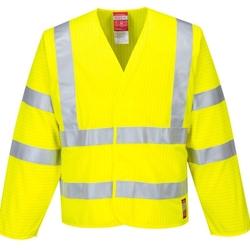 Portwest - Gilet résistant à la flamme et antistatique haute visibilité Jaune Taille L-XL - L/XL jaune 5036108281268_0