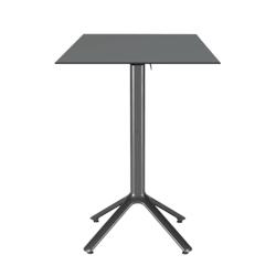 Restootab - Table haute pliable Nemo pour extérieur anthracite 60x60 - gris TB-NEMFF-6060C-GR.ANT_0