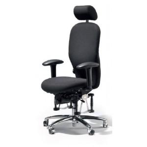Siège ergonomique BIOSWING 460 - système d’assise 3D® noir/chromé - réglages personnalisés_0