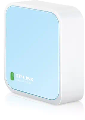 TP-Link TL-WR802N routeur sans fil Fast Ethernet Monobande (2,4 GHz) Bleu, Blanc_0