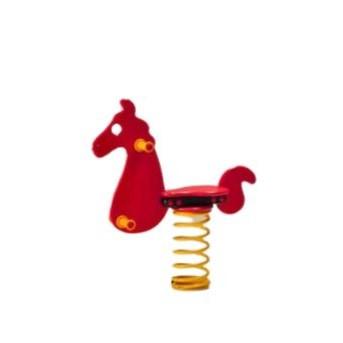 Jeu sur ressort destrier - 2 à 12 ans - polyéthylène et acier zingué_0
