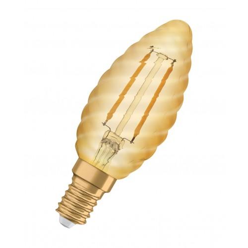 AMPOULE LED E14 2.5W 2400K NON GRADABLE VINTAGE 1906 FLAMME 2 DORÉ LEDVANCE