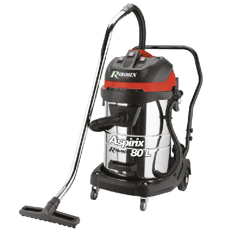 Aspirateur eau et poussières 3 moteurs (3x1000w) inox 80 litres PRASP81LX3_0