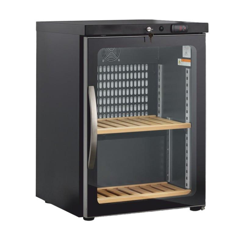 Cave à vin CV42B - 42 bouteilles, double vitrage anti-UV, froid ventilé et thermostat électronique_0