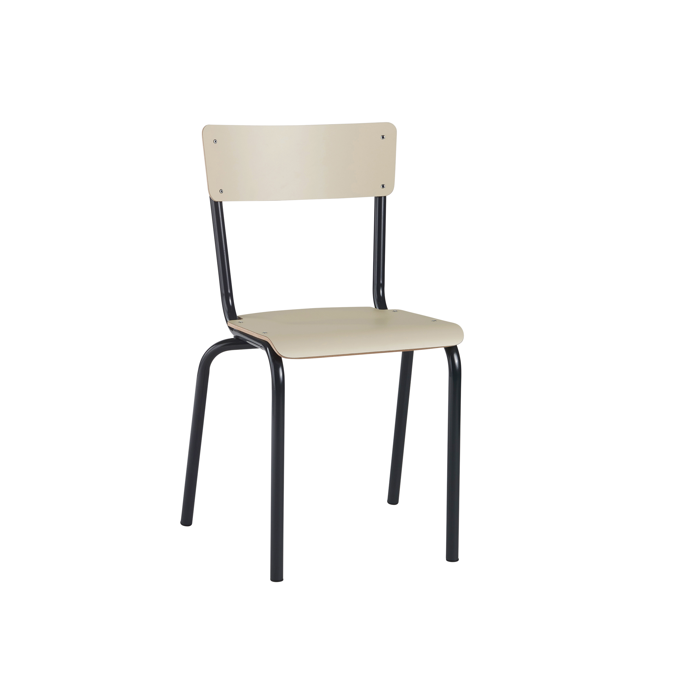 Chaise scolaire RAJA - Tailles 1 à 6 - 4 pieds - École, collège, lycée_0