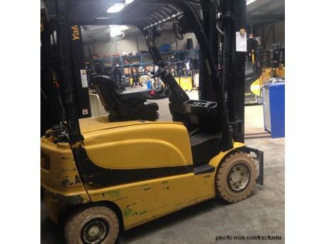Chariot électrique 4 roues Yale ERP22VL - 2200kg - Mât Triplex 5550mm - Révisé et repeint_0