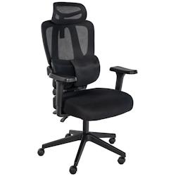 CLP Chaise de bureau Altamont Noir - noir textile 325756_0