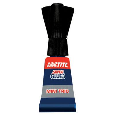 Colle forte liquide Loctite Super Glue 3 - Mini trio 3 x 1 g - collage permanent_0