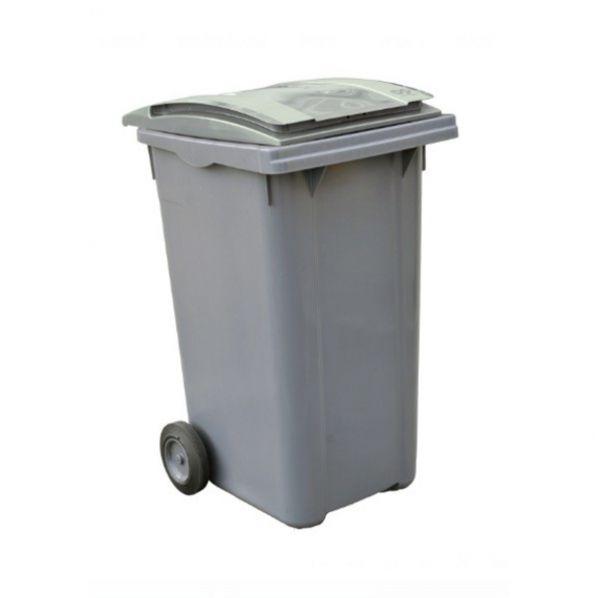 Conteneur poubelle 240L - Gris anthracite - Sulo avec roues 200 mm - Garantie 6 ans_0