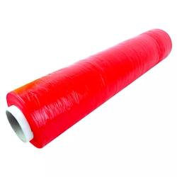 Film étirable manuel opaque rouge - confidentialité garantie - 450 mm x 300 m - étirabilité 150% - lot de 6 bobines_0