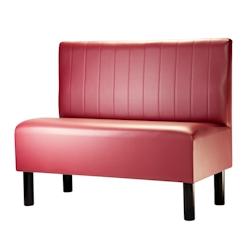 IdMob Banquette COUNTRY bordeaux - rouge multi-matériau MET/2890145/BX_0