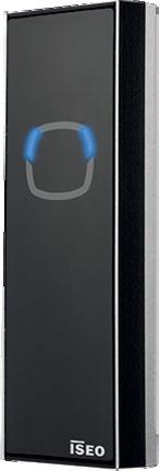 Lecteur de badges mural filaire - LED, Smart Argo Iseo - Bluetooth jusqu'à 10m, IP66/IP54, compatible Mifare et Desfire_0