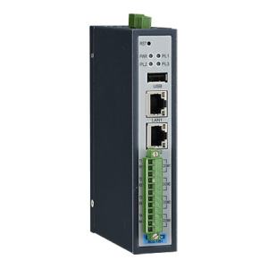 Passerelle industrielle IoT compatible WISE-EdgeLink x2 LAN x4 COM Modbus/BACnet/101/104/DNP3/PLC/Azure/AWS - Référence: ECU-1251_0