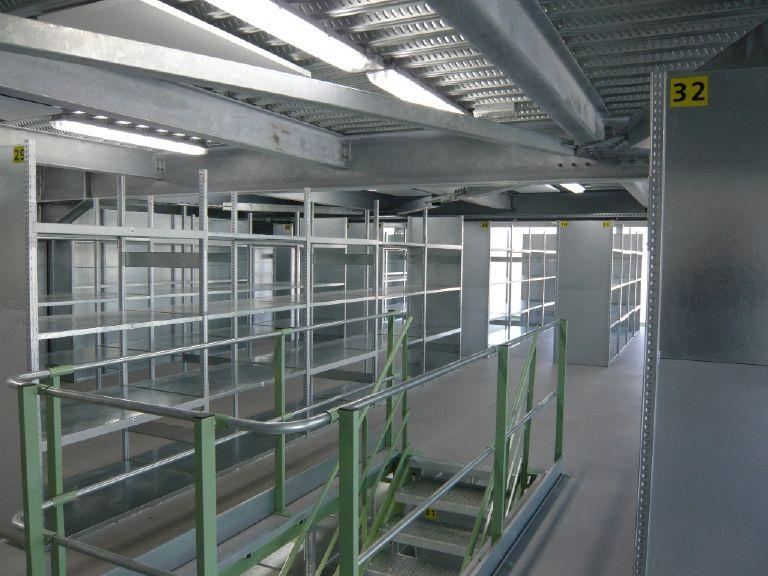 Plateforme de stockage sur rayonnage aménageable à souhait - Loraltec_0