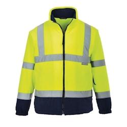 Portwest - Polaire bicolore HV Jaune / Bleu Marine Taille 3XL - XXXL jaune 5036108143801_0