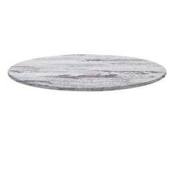 Restootab - Plateau Ø120 decor chene islande - blanc Bois manufacturé PL-R120M-CH.ISL_0