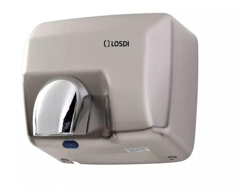 Sèche-mains automatique Blinder - acier inox brossé - anti-vandalisme 2500W_0