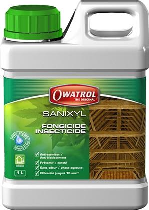 Sanixyl - Insecticide et fongicide préventif et curatif - Anti-termites et anti-bleuissement - Phase aqueuse sans odeur_0