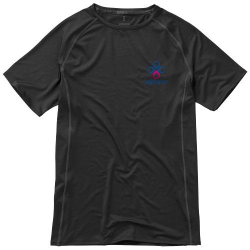 T-shirt Cool Fit manches courtes pour homme - Kingston 39013996 - tissu extensible et détails réfléchissants_0