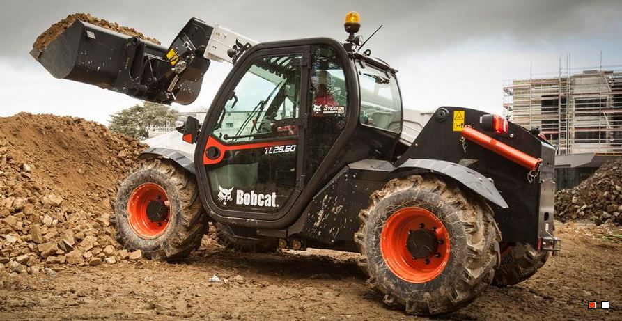 TL26.60 - Chargeur télescopique compact Bobcat, 2.6 tonnes, hauteur de levage 6m_0