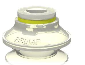 Ventouse ronde B30MF en polyuréthane thermo-élastique - TPU sans traces - Idéale pour objets légers et pièces minces_0